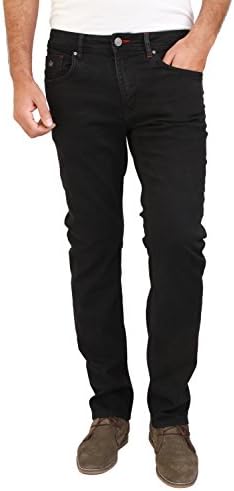 Ticket Jeans Men’s TJ 105 Slim Straight Fit Designer Stretch Jeans