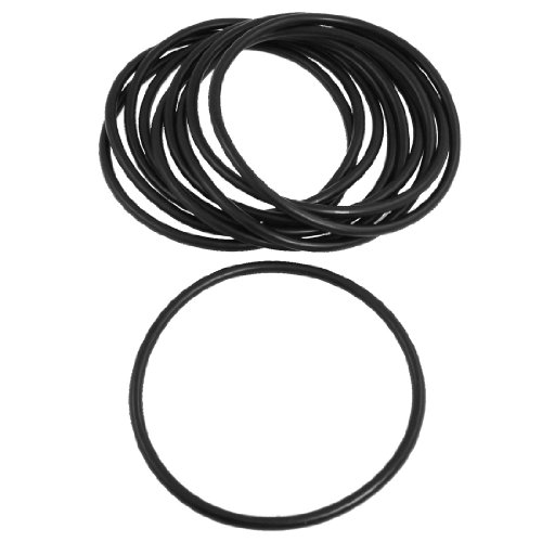 10 PCS 110 mm x 5 mm schwarz Nitrilkautschuk O Ring NBR-Dichtung Dichtung