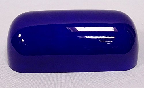 Lampenschirm für Bankerslampe, Ersatzschirm Banker Lampe, Blau 22,5 cm - 3