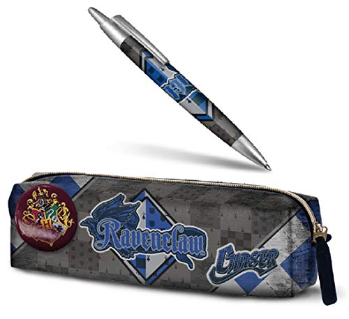 Aucun Estuche de lápices de Harry Potter - Ravenclaw + Pluma de Harry Potter - Ravenclaw 14 cm