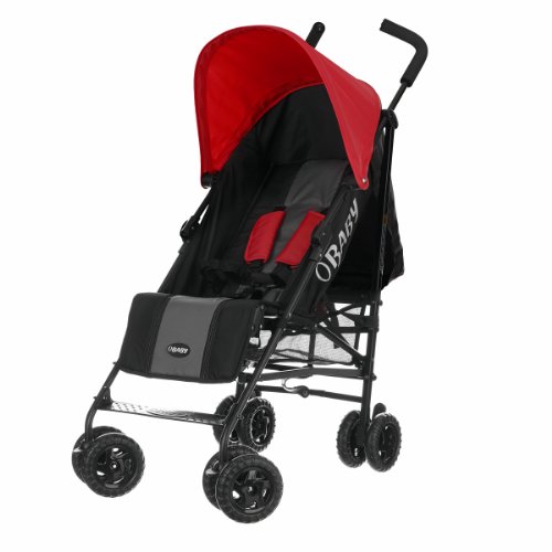 Obaby Atlas Black & Grey Stroller (Red)
