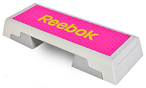 Reebok Color Line Step Steppbrett Stepper Fitness Workout inkl. DVD magenta