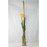 Tulpe und Renautria - Tischdeko,Tischgesteck mit künstlichen Blumen