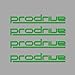 Produktbild Ecoshirt 3R-564K-7J3W Aufkleber Prodrive Am3 Stickers Aufkleber Decals Autocollants Adesivi, grün