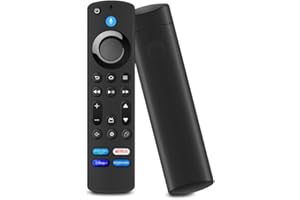 PUISENO Telecomando di ricambio Smart TV Stick,telecomando vocale 4 Gen con 4 tasti di accesso rapido, compatibile con AMZ-Fire-TV s-tick/Cube/Lite/2 Gen/3 Gen/4K/4K MAX,per Insignia/Toshiba/Pioneer Smart TV