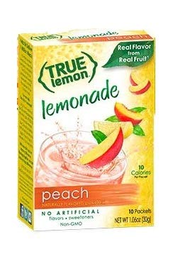 Preisvergleich Produktbild True Peach Lemonade Drink Mix, 10-count-3g each (Pack of 4)