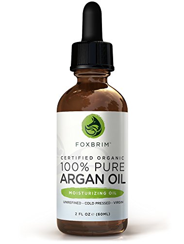 BEST ORGANIC Argan Oil for Hair, Face, Skin and Nails - 100% Pure Certified Organic Argan Oil - GUARANTEED to Provide Beautifully Healthy, Nutrient-Rich Moisture... Known as Liquid Gold for the HUGE list of Uses & Benefits - Anti Aging, Vitamin E - Cold Pressed, Unrefined, Virgin, Eco Cert & USDA Certified Organic - Use Alone or Infuse Moisturizers, Lotions, Serums and More! Purchase backed by Amazing Guarantee 2oz