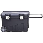 STANLEY Medium Transport Box, Tool Box, Capacity 91L, with Wheels, Made with Metal Closures, Dimensions 77 x 49 x 47.5 cm, 1-
