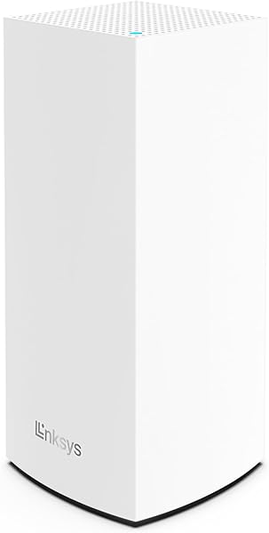 Linksys Velop MX4200 Tri-Band Mesh-WiFi 6-System (AX4200) WLAN-Router mit bis zu 260 m² Funkabdeckung, 3,5-mal schneller, für mehr als 40 Geräte – 1er-Pack, Weiß - 1