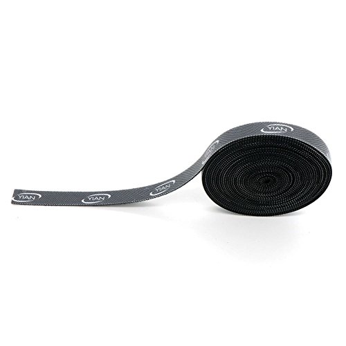 YIAN 5m Klettband Zuschneidbar Wiederverwendbar Kabelschlauch Kabelkanal Kabelbündel Kabelmanager - 5