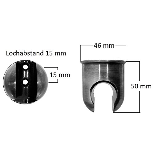 WandHalterung Brausehalterung aus Messing für Handbrausen Gold Oberfläche - 2
