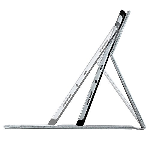 tinxi® Kunstleder Tasche für Samsung Tab 3 7.0 Lite T110 T111 T113 T116 7 Zoll (17,78 cm) Tasche Leder PC Tablet Schutzhülle Hülle Etui Flipcase Cover Case mit Standfunktion Gummibänder Briefumschlag (NICHT FÜR Tab 3 7.0 T210 T211 geeignet) - 6
