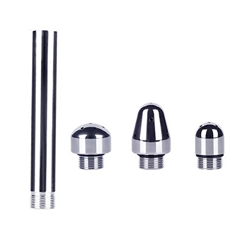 Preisvergleich Produktbild Vaginal Anus Reinigung Edelstahlrohr 3 Köpfe