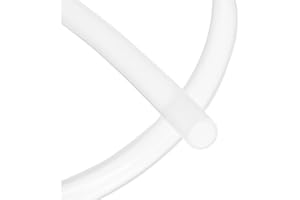 DMiotech Silicone Tubing Clear Plastic Tube, 8mm(5/16") ID x 10mm OD 3ft(1m) Silicone Tube Flexible Hose