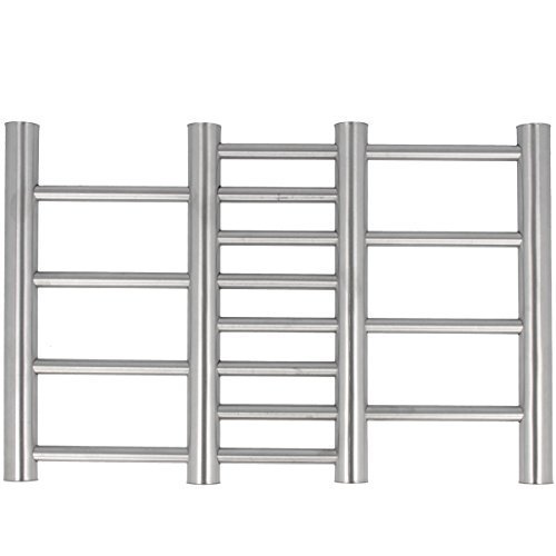 Ausziehbarer Topfuntersetzer aus Edelstahl im größenverstellbaren Design 20 x 22 – 37 cm - 5