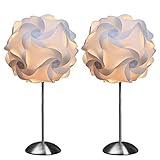 Warme Lampe des modernen kreativen Schlafzimmerbettes warme, Windmühlenformschatten, Metallbasis überziehend