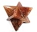 Red Carnelian Merkaba Star Large Crystal Sacred Geometry Reiki Point 8 Healing RS.3500.00