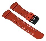 Casio G-Shock Ersatzband Uhrenarmband Resin Band Orange für GBA-400 10488594