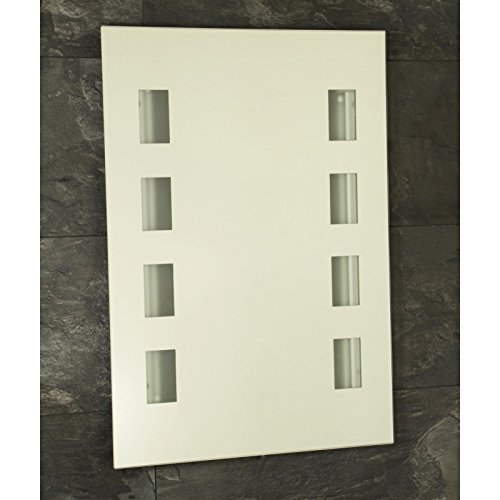 B-WARE Wandspiegel Badspiegel Neon Badezimmerspiegel Wand Spiegel Ambiente-Light 50 x 70 cm - 3