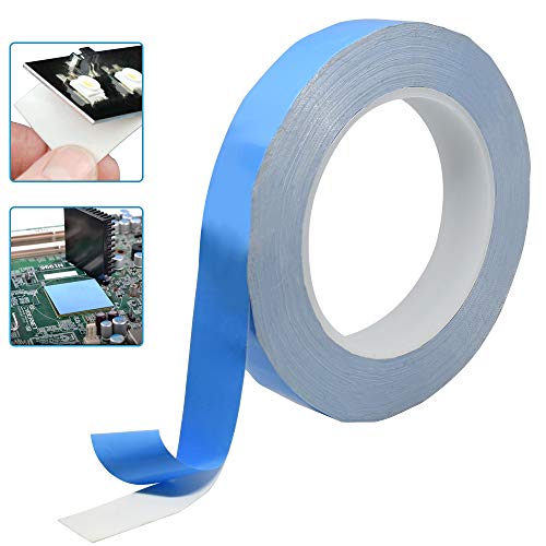 KBNIAN 25m Ruban Transfert Thermique Scotch Isolant Électrique Ruban Adhésif en Fibre de Verre Ruban Isolant Ultra-mince Haute Température Résistant pour Carte-mère CPU LED RAM DDR SSD Circuit Imprimé