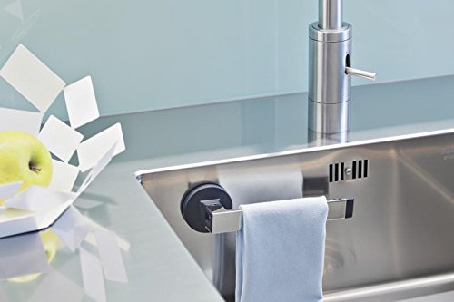 Spüllappenhalter WINK Spültuchhalter Halterung mit Saugnapf Edelstahl - 3