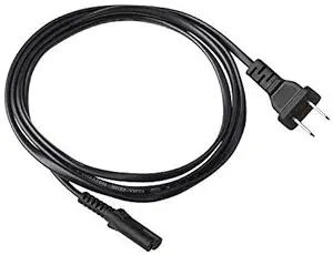 NiceTQ Replacement 2Prong AC Power Cord Cable For DYMO LabelWriter 450 Turbo Thermal Label Printer 1752265