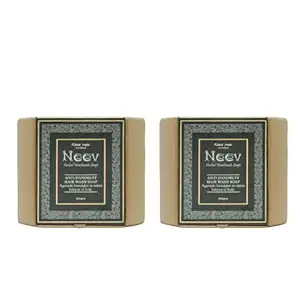 Neev Anti Dandruff Hair Wash Soap Ayurvedic Formulation to restore balance of Scalp (100 gm each) set of 2 combo