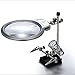 Produktbild Gfg LED-Lampe Desktop Lupe 2.5X 6X HD Objektiv Multifunktionslupe mit Hilfsclip-Halterung zum Schweißen Handy Motherboard Repair Workbench