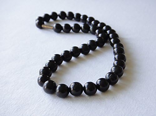 Black Onyx Necklace 10mm Beads Various Lengths Available