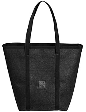 Grey Matter Shopper - Canvas, Schultertasche, Umhängetasche aus Feltstoff(Filz), Handtasche, Beuteltasche, Freizeittasche...