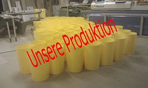 Sacktonne anthrazit für Gelben Sack mit gelbem Deckel und Metallring Mülleimer Müllsackständer … - 9