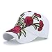 Produktbild Brolux(TM) 1 PC Rose Flower Baseball Cap Women Snapback Sun Visor Hats For Lady Gilrs Dad Hat Cap Female Summer Full Cap Fashion Women Hat [White Peony ]