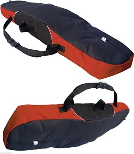 SNOWBOARD BAG RUCKSACK BACKPACK CARRY CASE LUGGAGE 155cm 165cm Red WhiteStrip