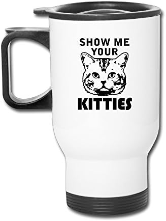 Personality Show Me Your Kitties Cat Photo Mugs-Travel Mugs.