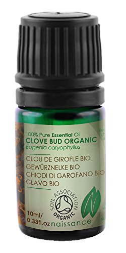 Naissance Clove Bud Essential Oil 10ml Certified Organic 100% Pure