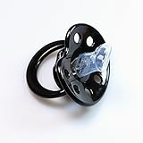 Baby Schnuller: „metal-kid“ (Schwarz) - 2