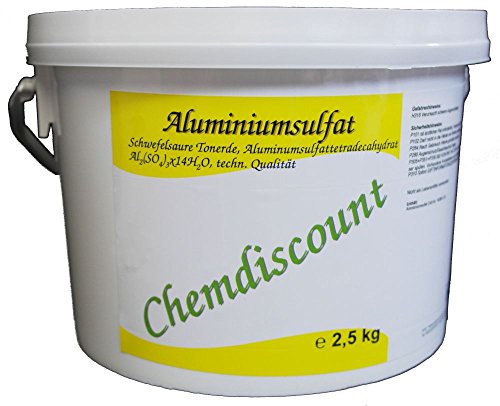 2,5kg Aluminiumsulfat, 17/18%, Dünger, Flockmittel, Ioliersalz, versandkostenfrei!
