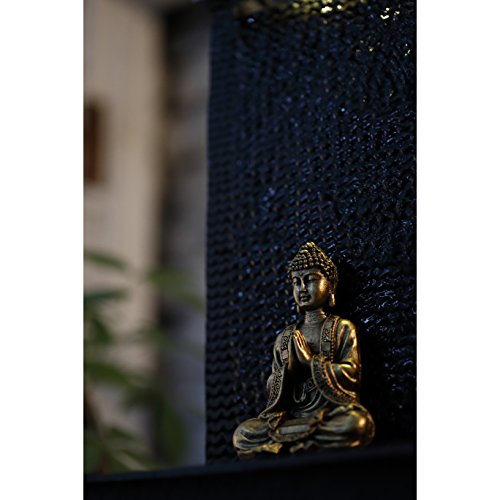 zen‘ Light Zenitude Brunnen Polyresin schwarz 31 x 31 x 42 cm - 3