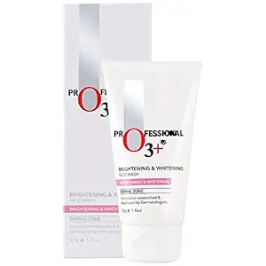 O3+ Brightening & Whitening Face Wash for Radiant & shine glow 50G