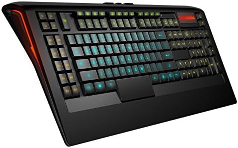 SteelSeries Apex 350, Gaming Keyboard, 5-Zone RGB Illumination, 22 Macro Keys, 2 USB Hub, (PC / Mac) - UK Layout