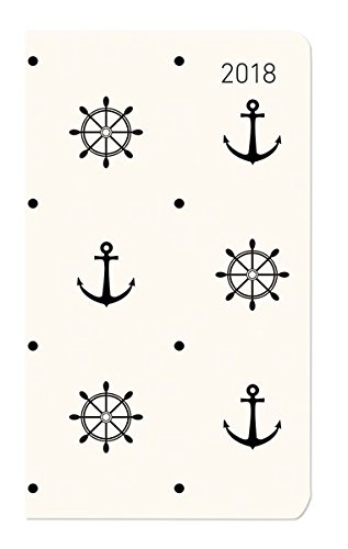 Preisvergleich Produktbild Ladytimer Slim Maritime 2018 - Taschenplaner / Taschenkalender (9 x 16) - Weekly - 128 Seiten