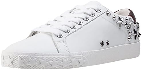 Ash Dazed Nappacalf Blade Womens Trainers White Burgundy - 41 EU