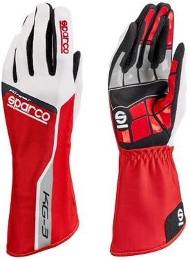 Gloves Sparco Track KG-3 TG. 10 Red