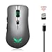 Produktbild WMA-X90 2.4G Kabellose Maus Gebührenpflichtig Maus 2400 DPI Verbesserung Erleuchten Gaming-Maus,Silver