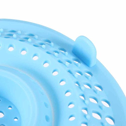 Abflusssieb Silikon Haar Catcher Stopper Filter Sieb Siphon für Küche und Bad,zufällige Farbe - 5