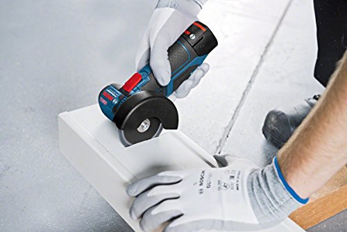 Bosch Professional GWS 12V-76 Akku-Winkelschleifer (ohne Akku, ohne Ladegerät, Scheibendurchmesser: 76 mm in L-BOXX) 06019F2003 - 5