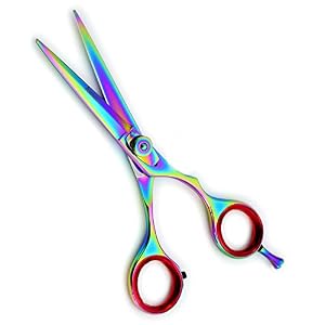 Awans Professional Hairdressing Barber Salon Scissors, Stainless Steel Sharp Razor Edge Titanium Scissors 5.5" 11B - Image 2