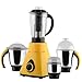 ANJALIMIX Juicer Mixer Grinder AMURA 1000 WATTS With 4 Jars (Yellow and Black), DRY, WET, CHUTNEY, FILTER JUICER RS.2599.00