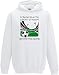 Hat-Trick Designs Swansea City Football Baby/Kids/Childrens Hoodie Sweatshirt-12-13Yrs-White-I'D Rather Be-Unisex Gift
