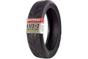 CHAOYANG Pneumatico Copertone Per Monopattino Scooter Elettrico 8 1/2-2 (50/75-6.1) Nero